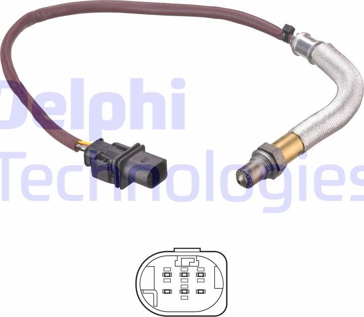 Delphi ES21238-12B1 - Sonda lambda www.autoricambi360.it