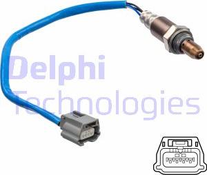 Delphi ES21237-12B1 - Sonda lambda www.autoricambi360.it
