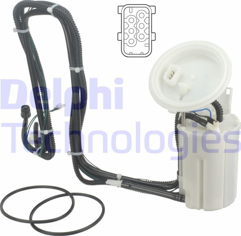 Delphi FG1239-12B1 - Gruppo alimentazione carburante www.autoricambi360.it