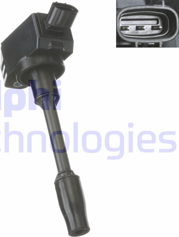 Delphi GN10960-15B1 - Bobina d'accensione www.autoricambi360.it