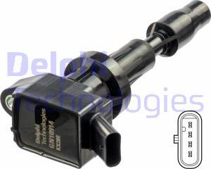 Delphi GN10914-18B1 - Bobina d'accensione www.autoricambi360.it