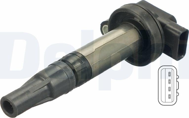 Delphi GN10448-19B1 - Bobina d'accensione www.autoricambi360.it