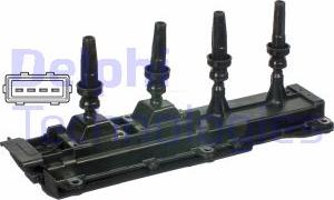 Delphi GN10460-17B1 - Bobina d'accensione www.autoricambi360.it