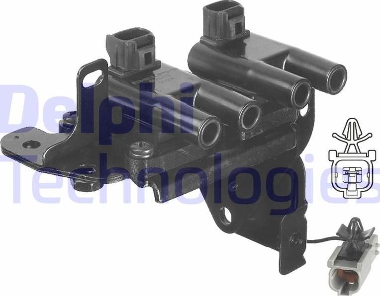 Delphi GN10413-12B1 - Bobina d'accensione www.autoricambi360.it