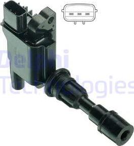 Delphi GN10480-17B1 - Bobina d'accensione www.autoricambi360.it