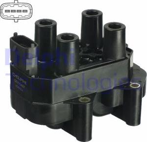 Delphi GN10487-12B1 - Bobina d'accensione www.autoricambi360.it