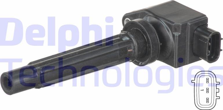 Delphi GN10439-12B1 - Bobina d'accensione www.autoricambi360.it