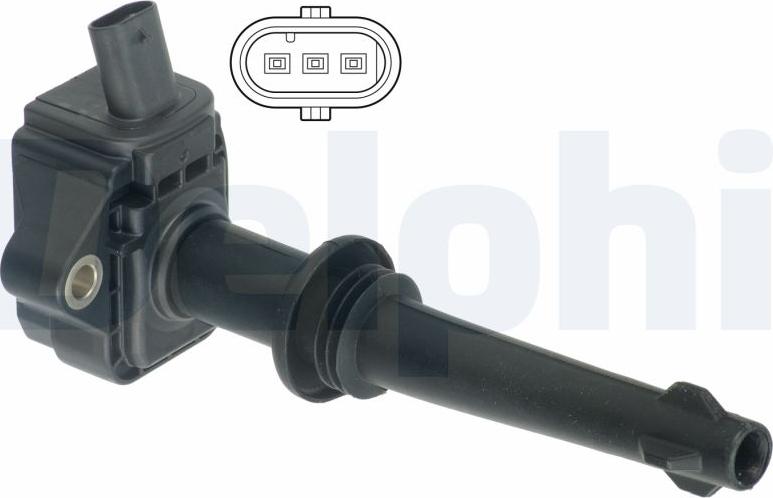 Delphi GN10591-19B1 - Bobina d'accensione www.autoricambi360.it