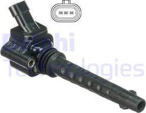 Delphi GN10528 - Bobina d'accensione www.autoricambi360.it