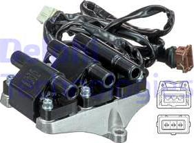 Delphi GN10695-12B1 - Bobina d'accensione www.autoricambi360.it