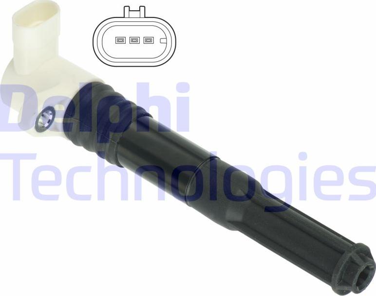 Delphi GN10696-12B1 - Bobina d'accensione www.autoricambi360.it