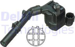Delphi GN10691-14B1A - Bobina d'accensione www.autoricambi360.it
