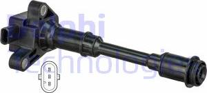 Delphi GN10644-17B1 - Bobina d'accensione www.autoricambi360.it
