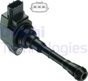 Delphi GN10614-17B1 - Bobina d'accensione www.autoricambi360.it