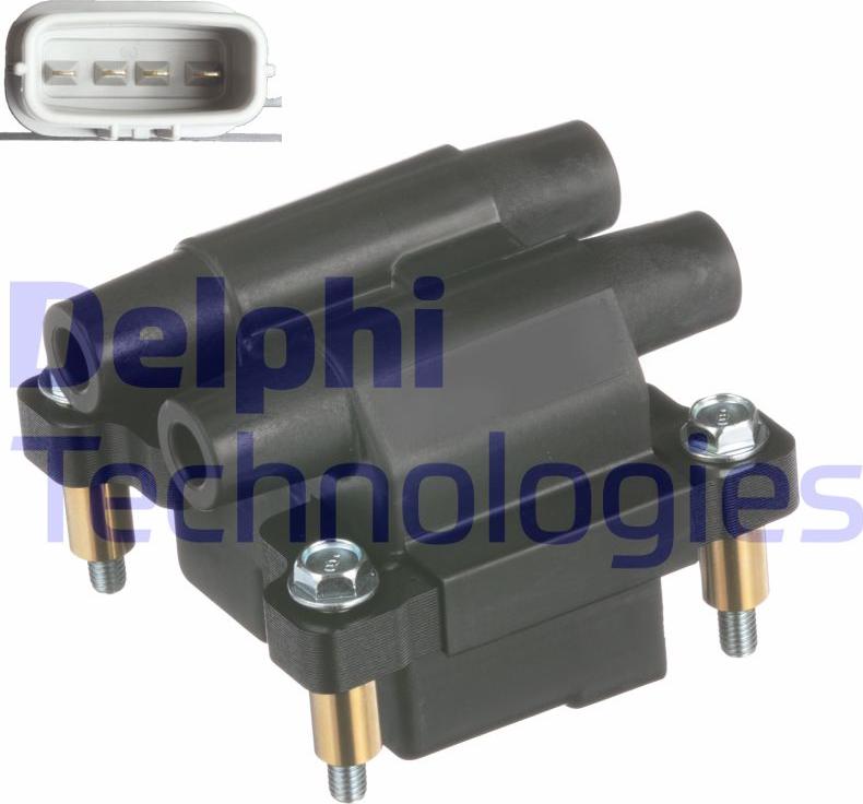 Delphi GN10613-18B1 - Bobina d'accensione www.autoricambi360.it