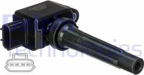 Delphi GN10625-17B1 - Bobina d'accensione www.autoricambi360.it