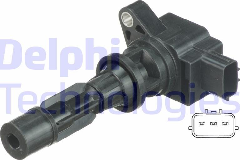 Delphi GN10623-12B1 - Bobina d'accensione www.autoricambi360.it