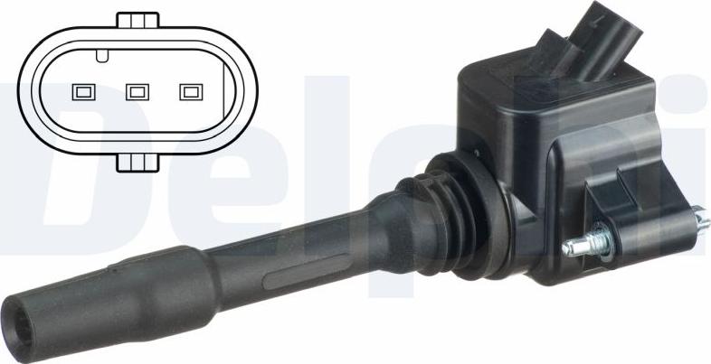 Delphi GN10882-19B1 - Bobina d'accensione www.autoricambi360.it