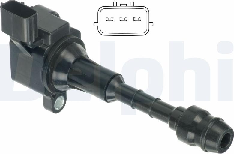 Delphi GN10246-19B1 - Bobina d'accensione www.autoricambi360.it