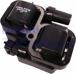 Delphi GN10256-12B1 - Bobina d'accensione www.autoricambi360.it