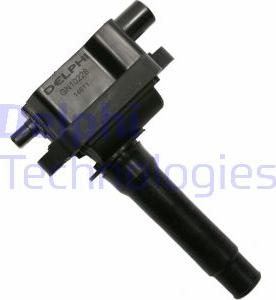 Delphi GN10228-11B1 - Bobina d'accensione www.autoricambi360.it