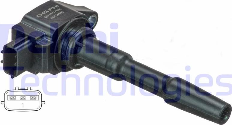 Delphi GN10798-12B1 - Bobina d'accensione www.autoricambi360.it
