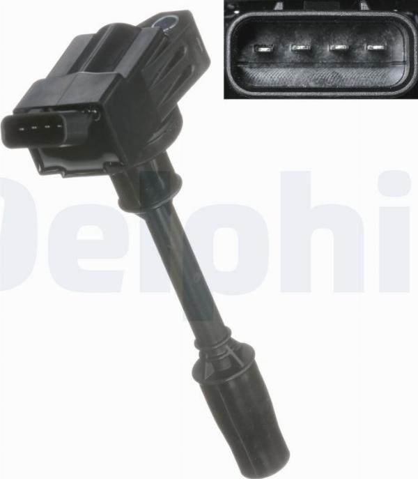 Delphi GN10741-12B1 - Bobina d'accensione www.autoricambi360.it