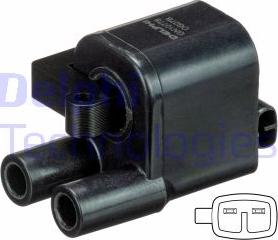 Delphi GN10778-12B1 - Bobina d'accensione www.autoricambi360.it