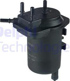 Delphi HDF907 - Filtro carburante www.autoricambi360.it