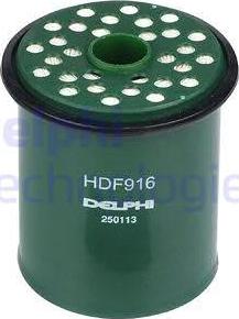 Delphi HDF916 - Filtro carburante www.autoricambi360.it