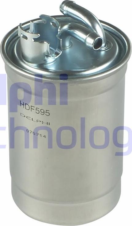 Delphi HDF595 - Filtro carburante www.autoricambi360.it