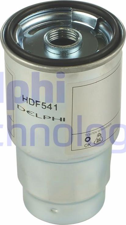 Delphi HDF541 - Filtro carburante www.autoricambi360.it