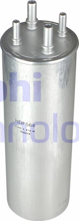 Delphi HDF564 - Filtro carburante www.autoricambi360.it
