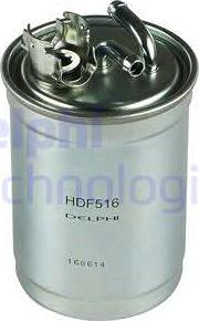 Delphi HDF516 - Filtro carburante www.autoricambi360.it