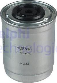 Delphi HDF518 - Filtro carburante www.autoricambi360.it