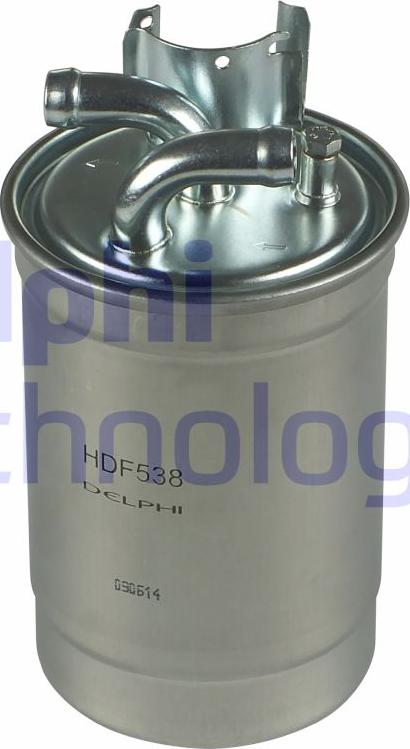 Delphi HDF538 - Filtro carburante www.autoricambi360.it