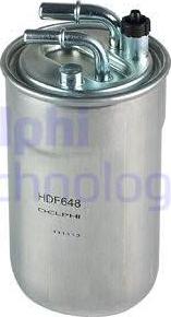 Delphi HDF648 - Filtro carburante www.autoricambi360.it