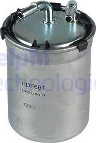 Delphi HDF661 - Filtro carburante www.autoricambi360.it