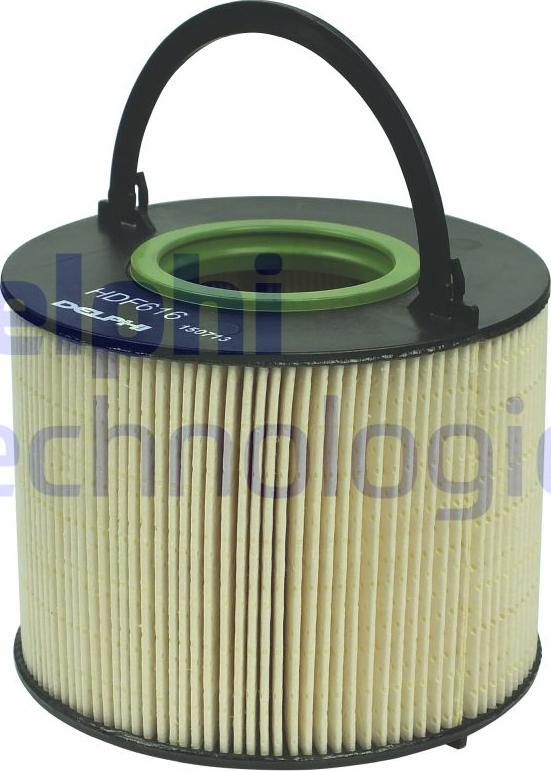 Delphi HDF616 - Filtro carburante www.autoricambi360.it