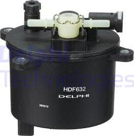 Delphi HDF632 - Filtro carburante www.autoricambi360.it