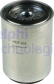 Delphi HDF302 - Filtro carburante www.autoricambi360.it