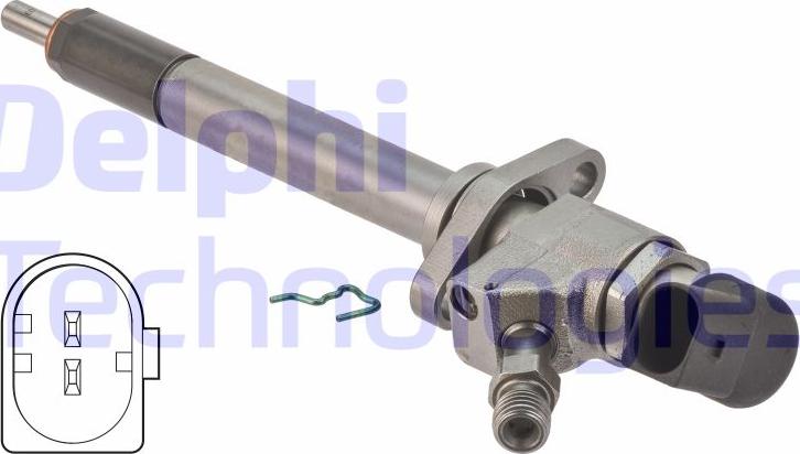 Delphi HRD647 - Supporto polverizzatore www.autoricambi360.it