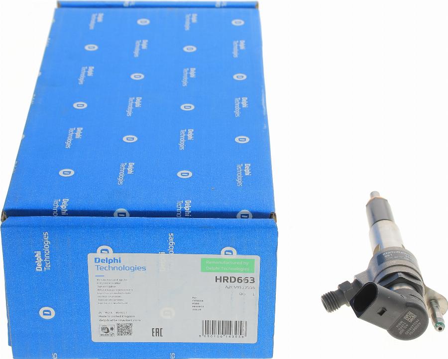 Delphi HRD663 - Supporto polverizzatore www.autoricambi360.it