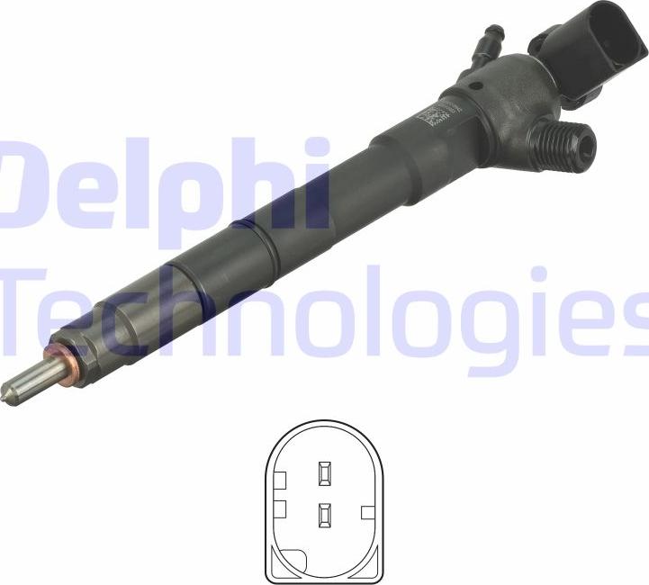 Delphi HRD373 - Supporto polverizzatore www.autoricambi360.it