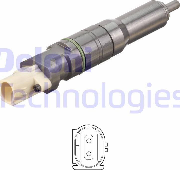 Delphi HRE306 - Supporto polverizzatore www.autoricambi360.it