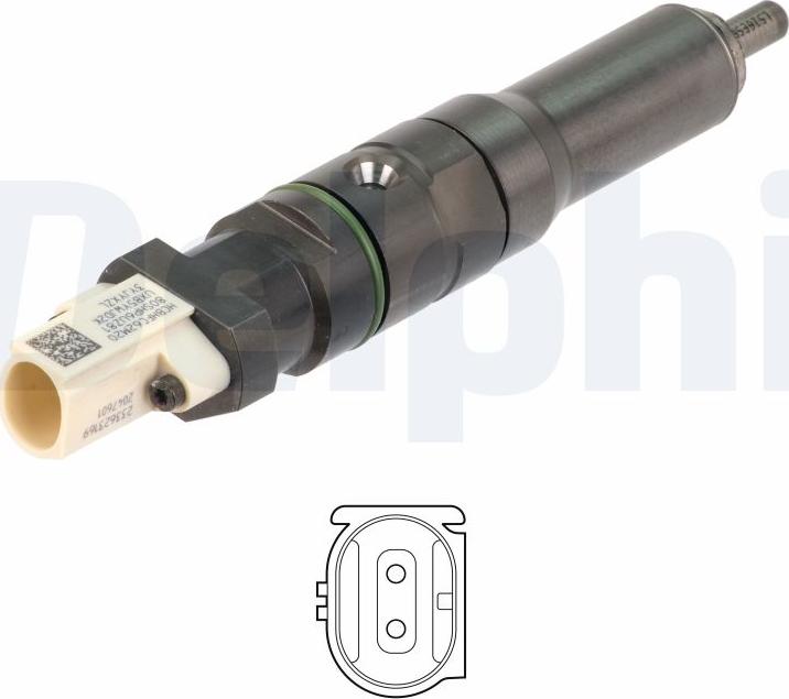 Delphi HRE389 - Supporto polverizzatore www.autoricambi360.it