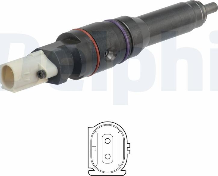 Delphi HRE388 - Supporto polverizzatore www.autoricambi360.it