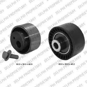 Delphi KDB197 - Kit cinghie dentate www.autoricambi360.it