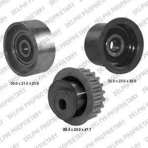 Delphi KDB151 - Kit cinghie dentate www.autoricambi360.it
