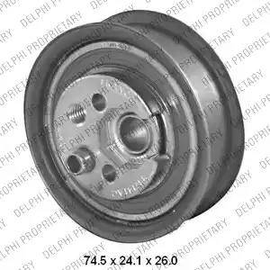 Delphi KDB157 - Kit cinghie dentate www.autoricambi360.it